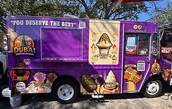 Dubai Sweets & Ice Cream food truck at World Food Trucks Kissimmee